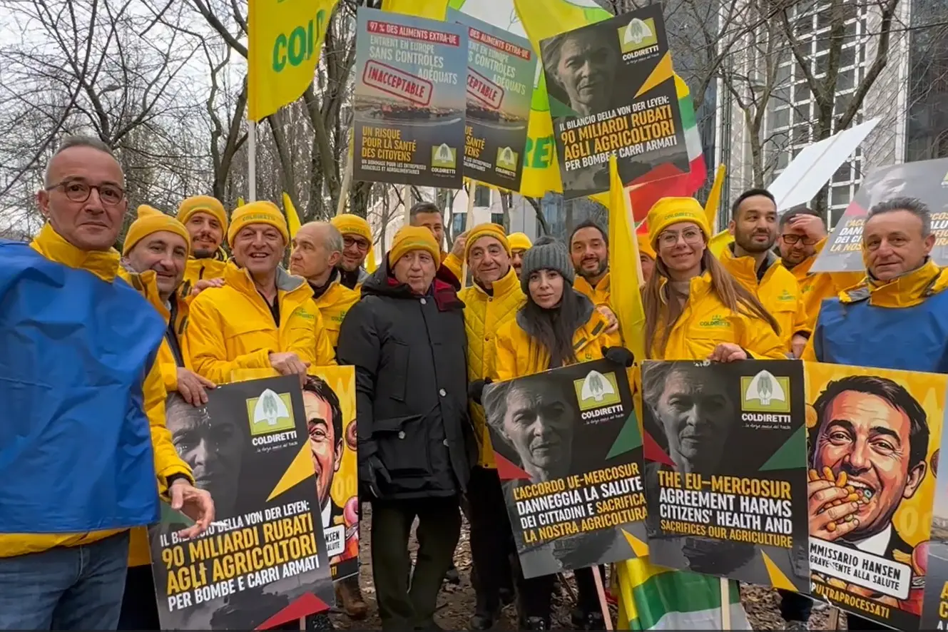 La delegazione di Coldiretti Sardegna a Bruxelles
