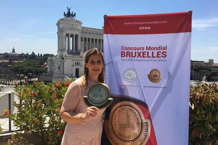 Karin Meriot, responsabile Italia, Concours Mondial de Bruxelles. Archivio L'Unione Sarda