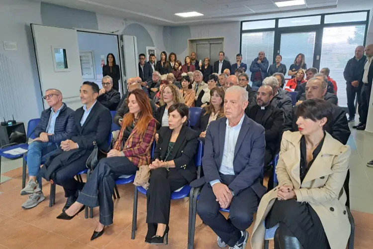 Inaugurazione a Ploaghe dell'Hospice (foto concessa)
