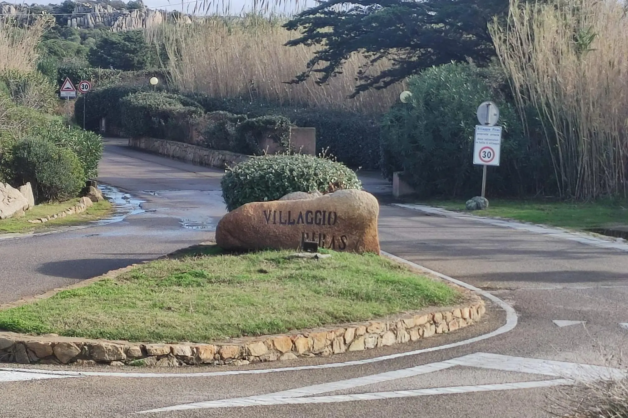 Il villaggio Piras (foto Ronchi)