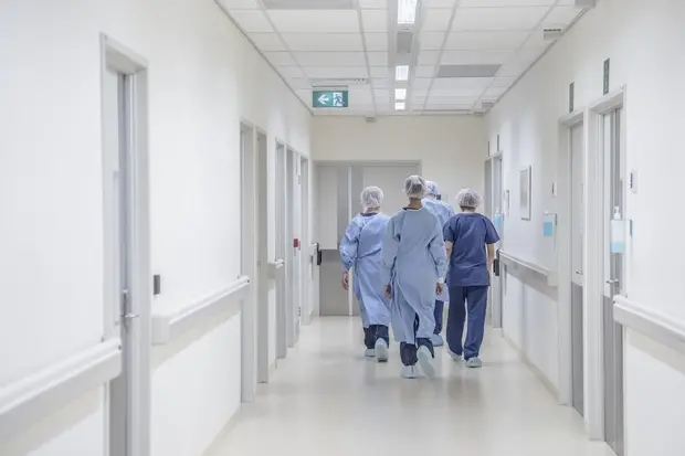 Un ospedale (Ansa)