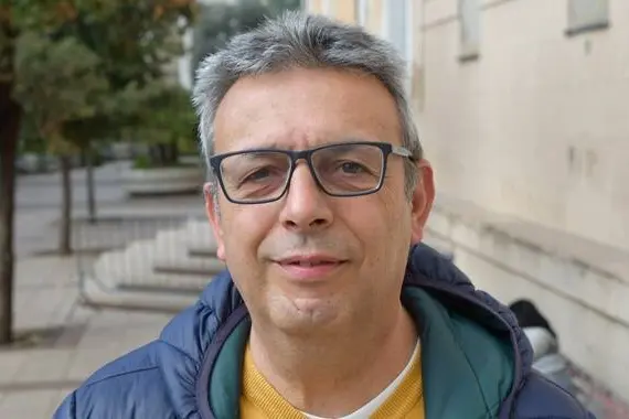 Il sindaco Gian Giuseppe Vargiu, sindaco di Narbolia