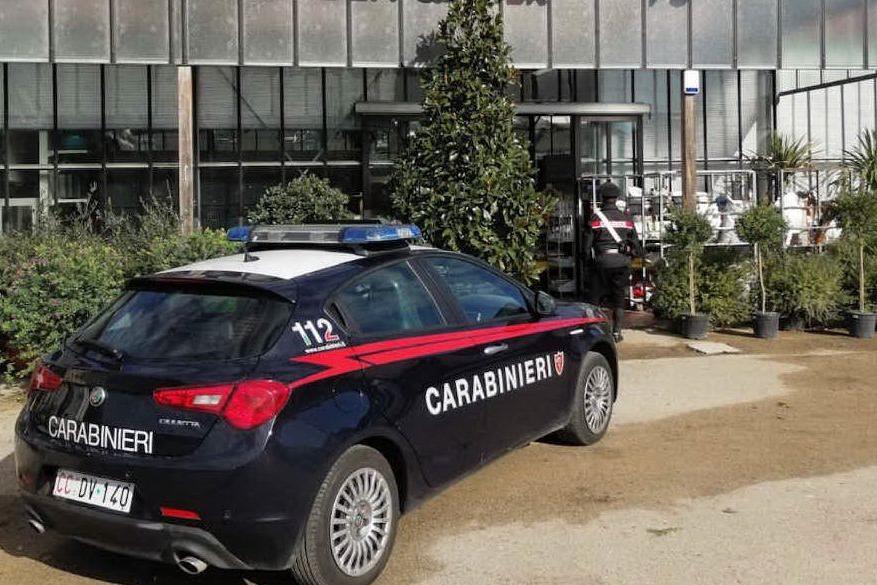 Il luogo dell'arresto (foto carabinieri di Sassari)