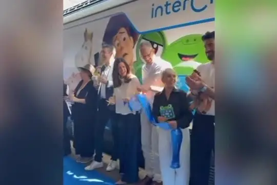 Trenitalia, partito il primo Intercity dedicato a "Toy Story 5"