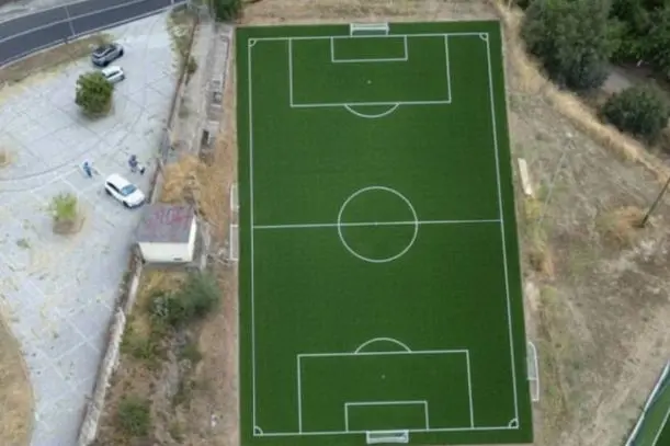 Campo comunale Zintu a Ozieri (foto concessa)