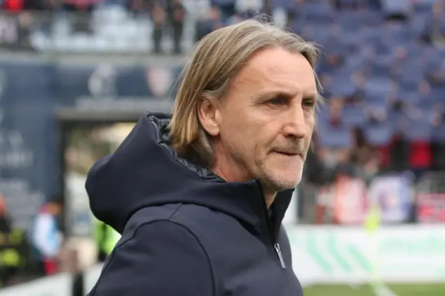 Davide Nicola in Cagliari-Parma (foto Ansa)