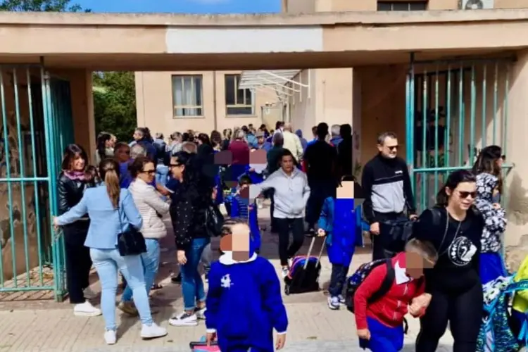 La scuola elementare Azuni di Sorso (foto concessa)