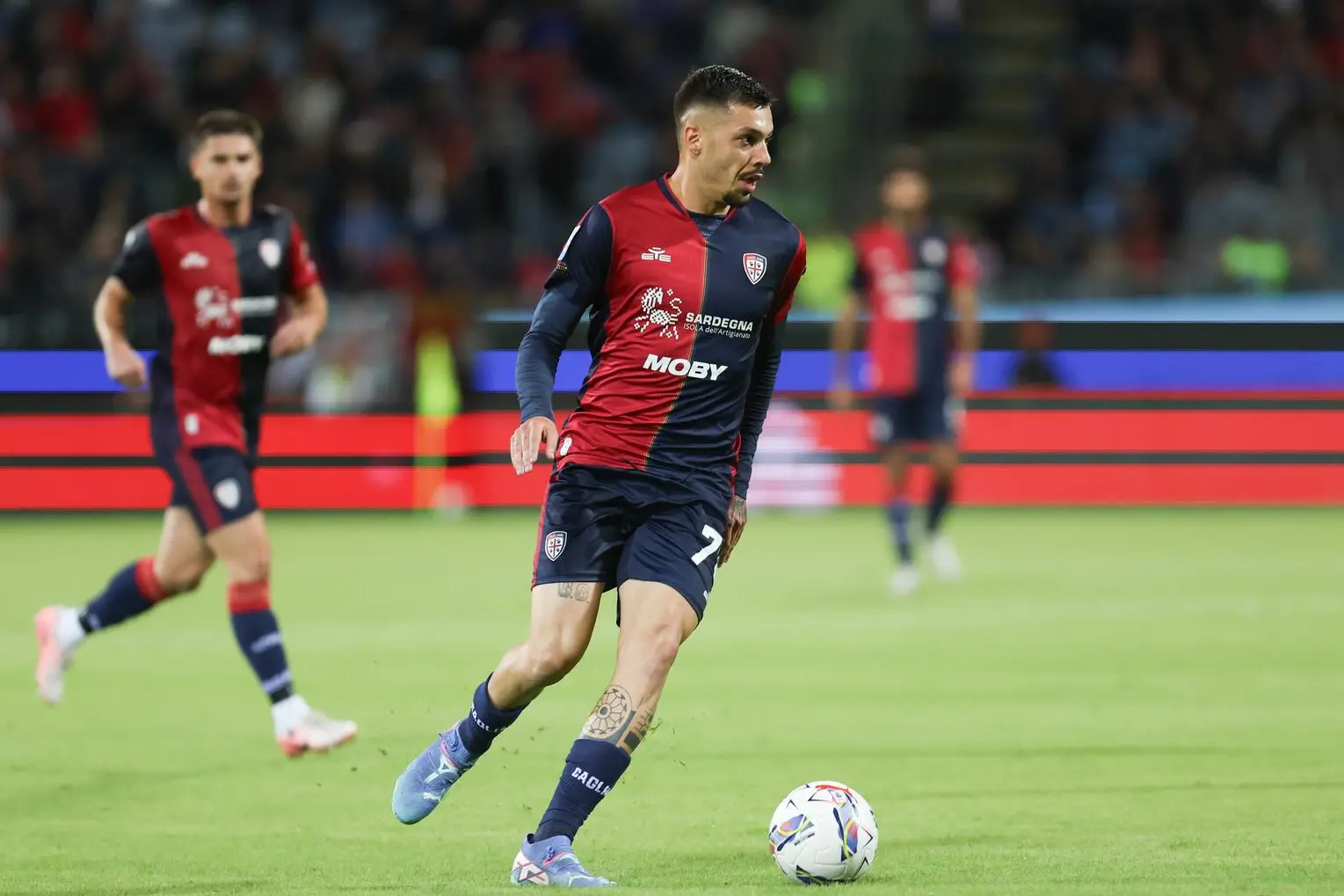 Gianluca Gaetano in Cagliari-Torino (foto Fabio Murru)