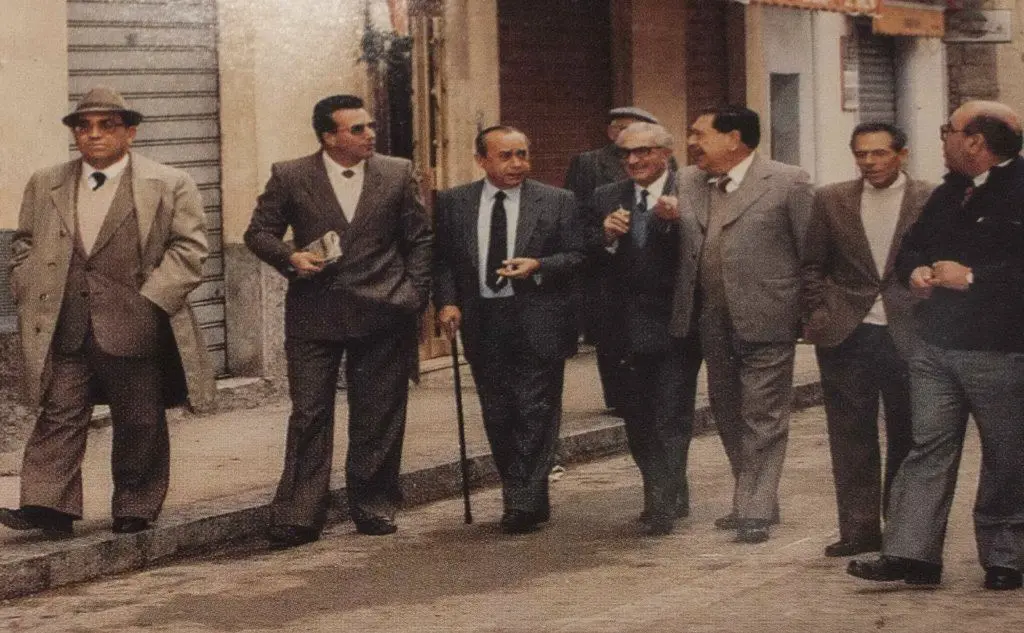 Con alcuni amici a Racalmuto