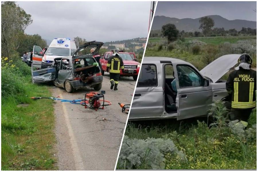 Gravemente ferito il conducente di un’auto che si è scontrata con un pick up a Villaputzu