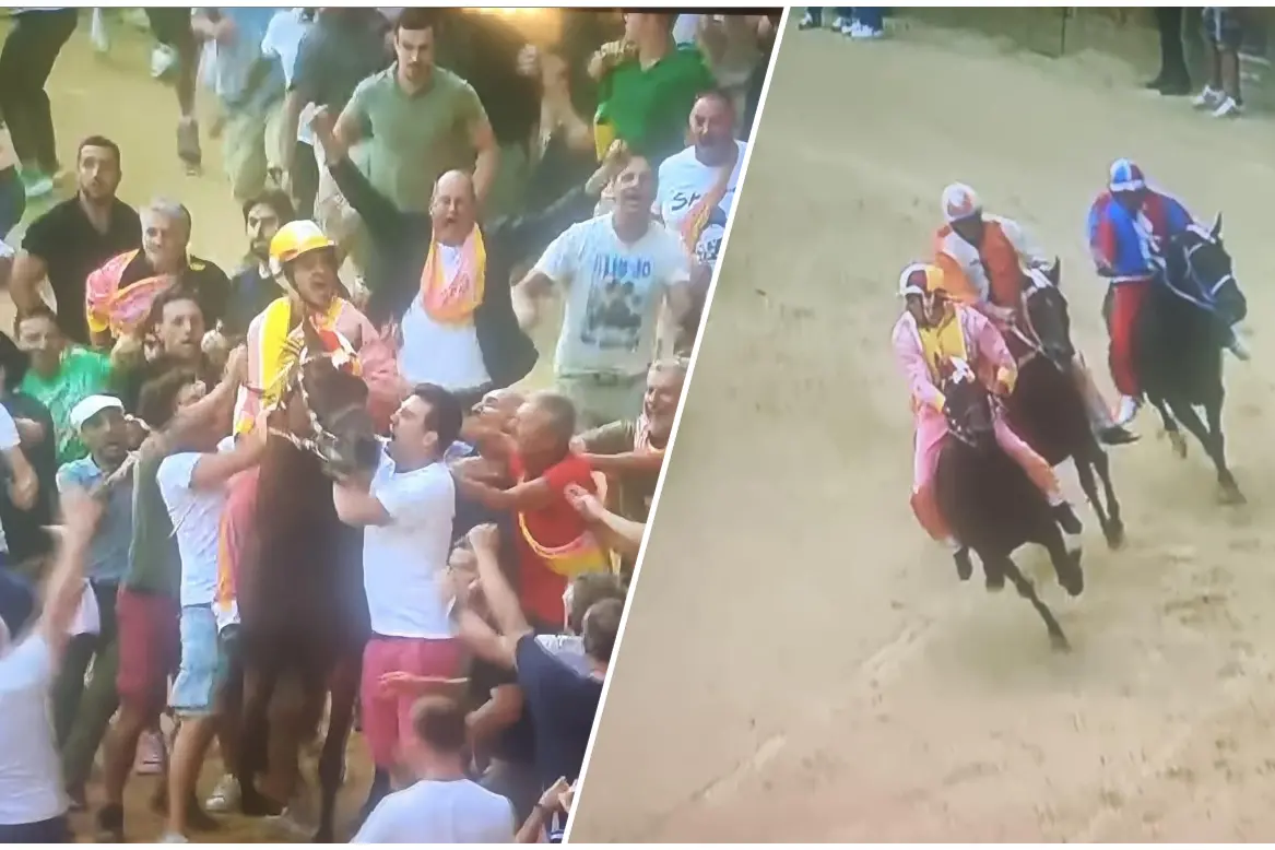 La vittoria di Zedde al Palio