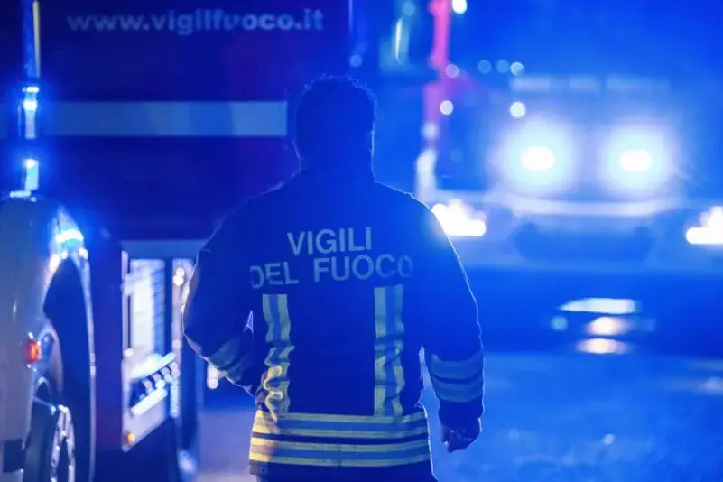 Vigili del fuoco (Foto Ansa)