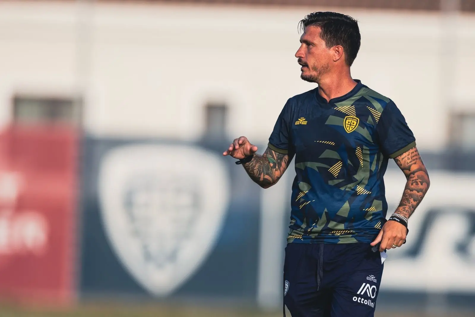 Fabio Pisacane, allenatore del Cagliari