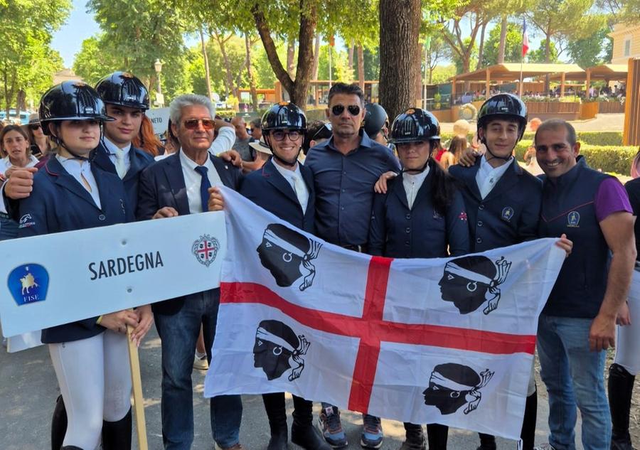 Equitazione, a Roma la Sardegna conquista il 12° posto nella Coppa del Presidente
