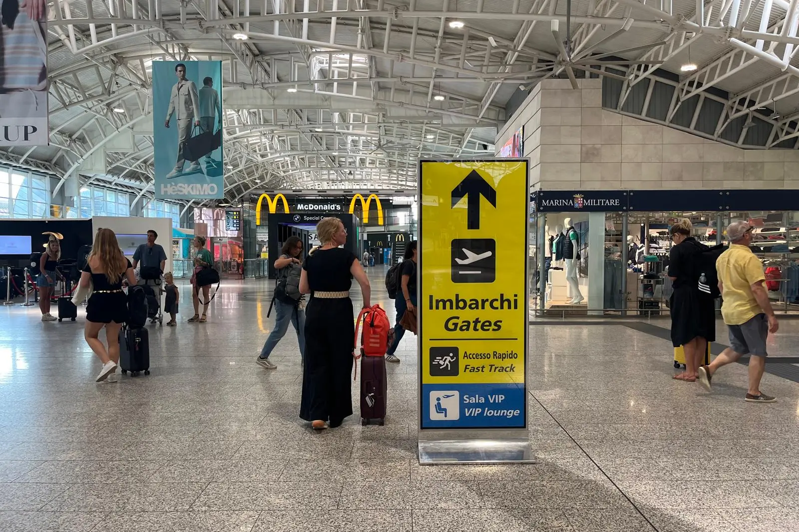 L'aeroporto di Cagliari Elmas