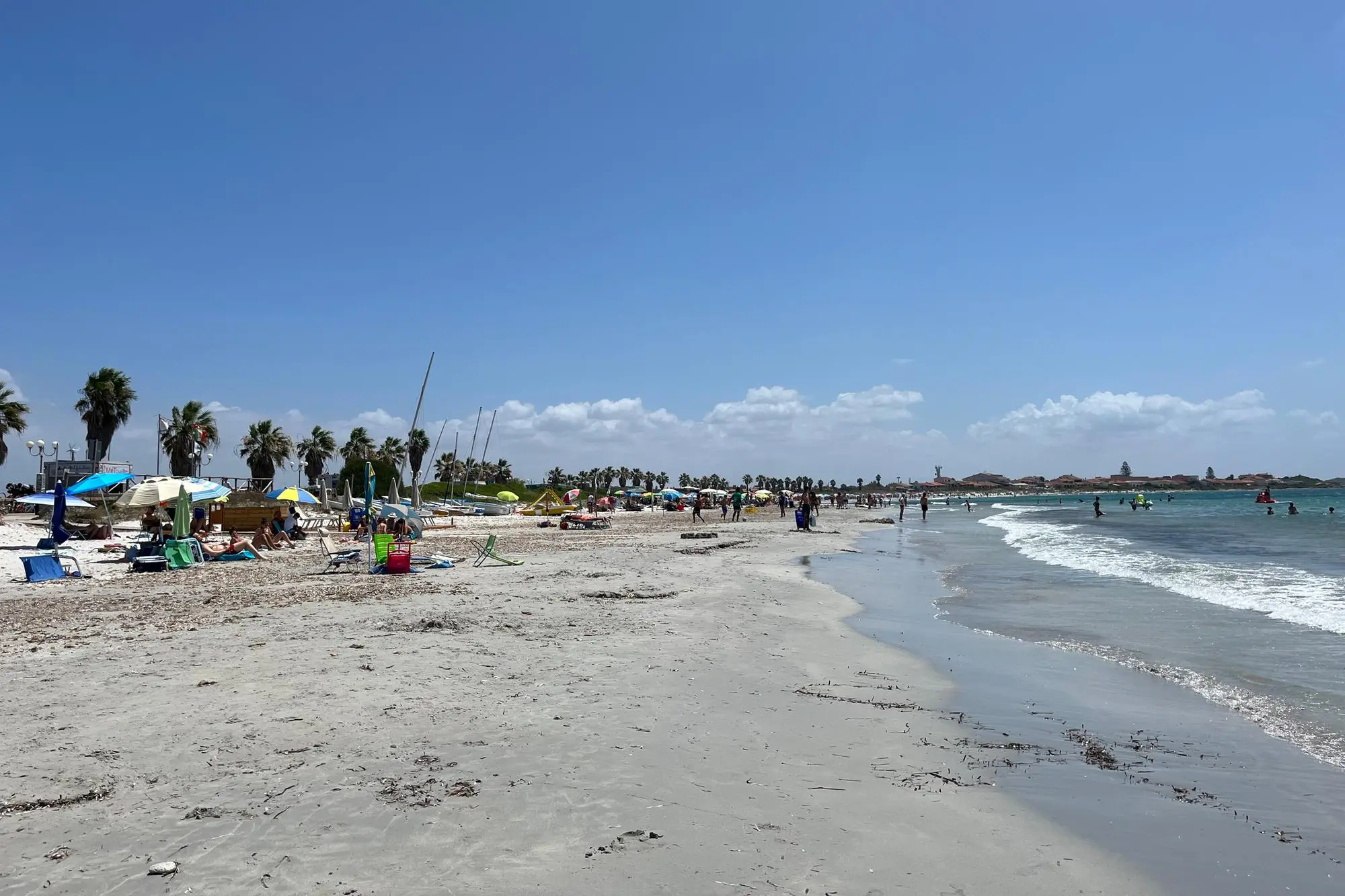 La spiaggia di Puztu Idu