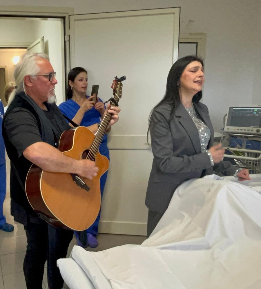 Marino, il concerto per i pazienti immobilizzati a letto