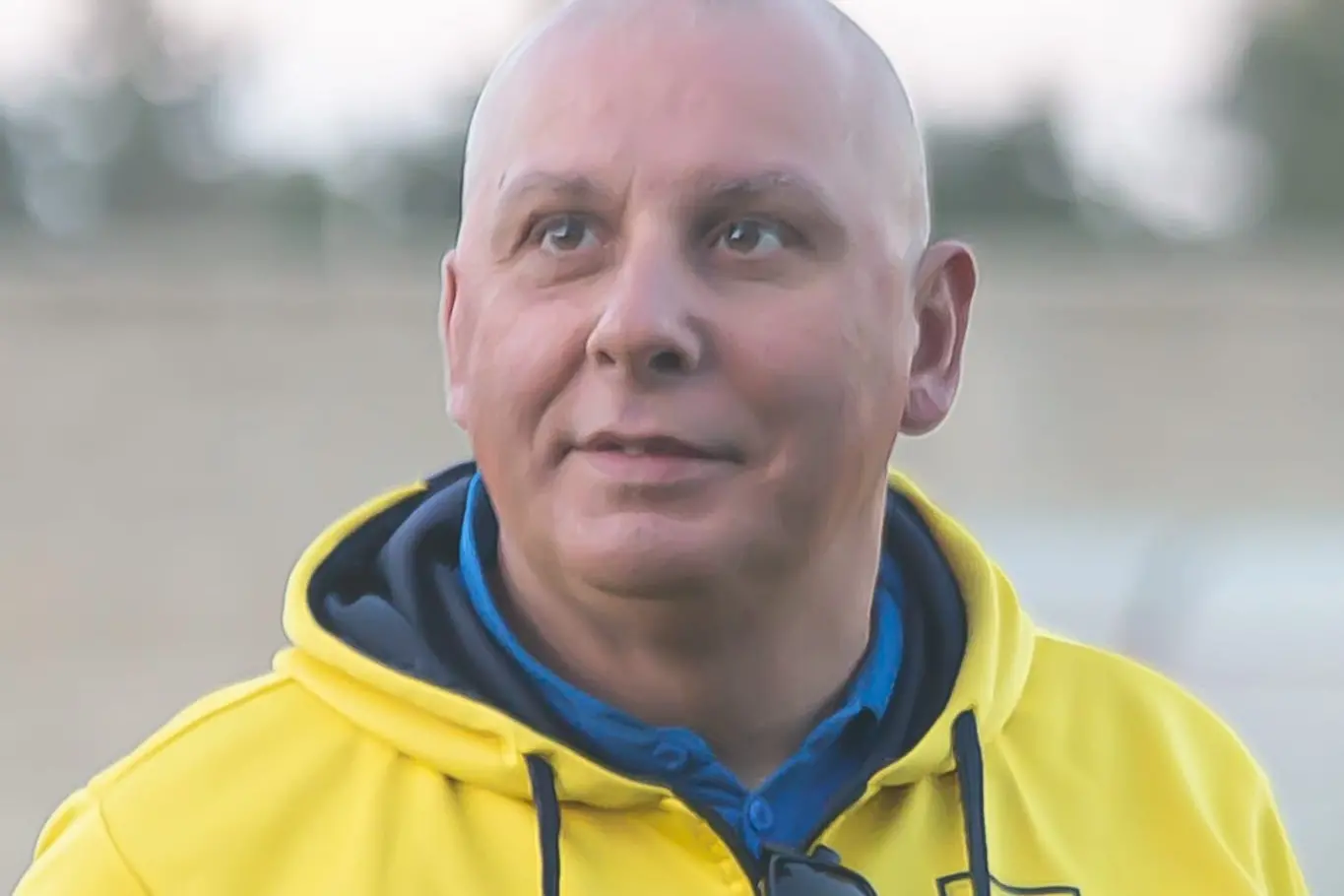 Alessandro Deplano, allenatore del C.R. Arborea (foto di Virgilio Alfano)