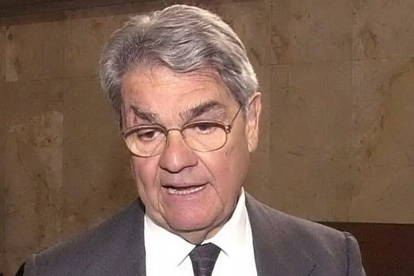 L'ex ministro Calogero Mannino (archivio L'Unione Sarda)