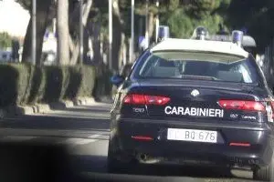 Un'auto dei carabinieri