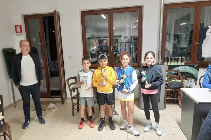 Gli atleti premiati del Tv Porto Torres (foto concessa)