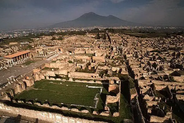 L'area di Pompei