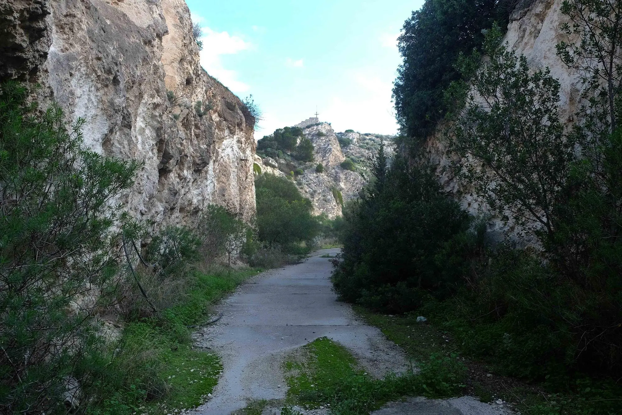 Il canyon nel colle