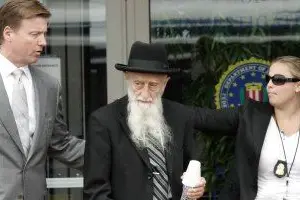 Il rabbino Saul Kassin (foto: AP)