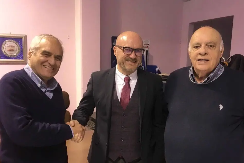 Da sinistra Alessandro Paita, Claudio Bigiarini e Mario Maulu (foto Elia Sanna)