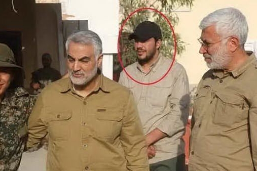 Mahmoud Mousavi Majd nel cerchio rosso (foto Twitter)