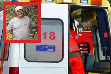 Mario Concas (nel riquadro) aveva 66 anni