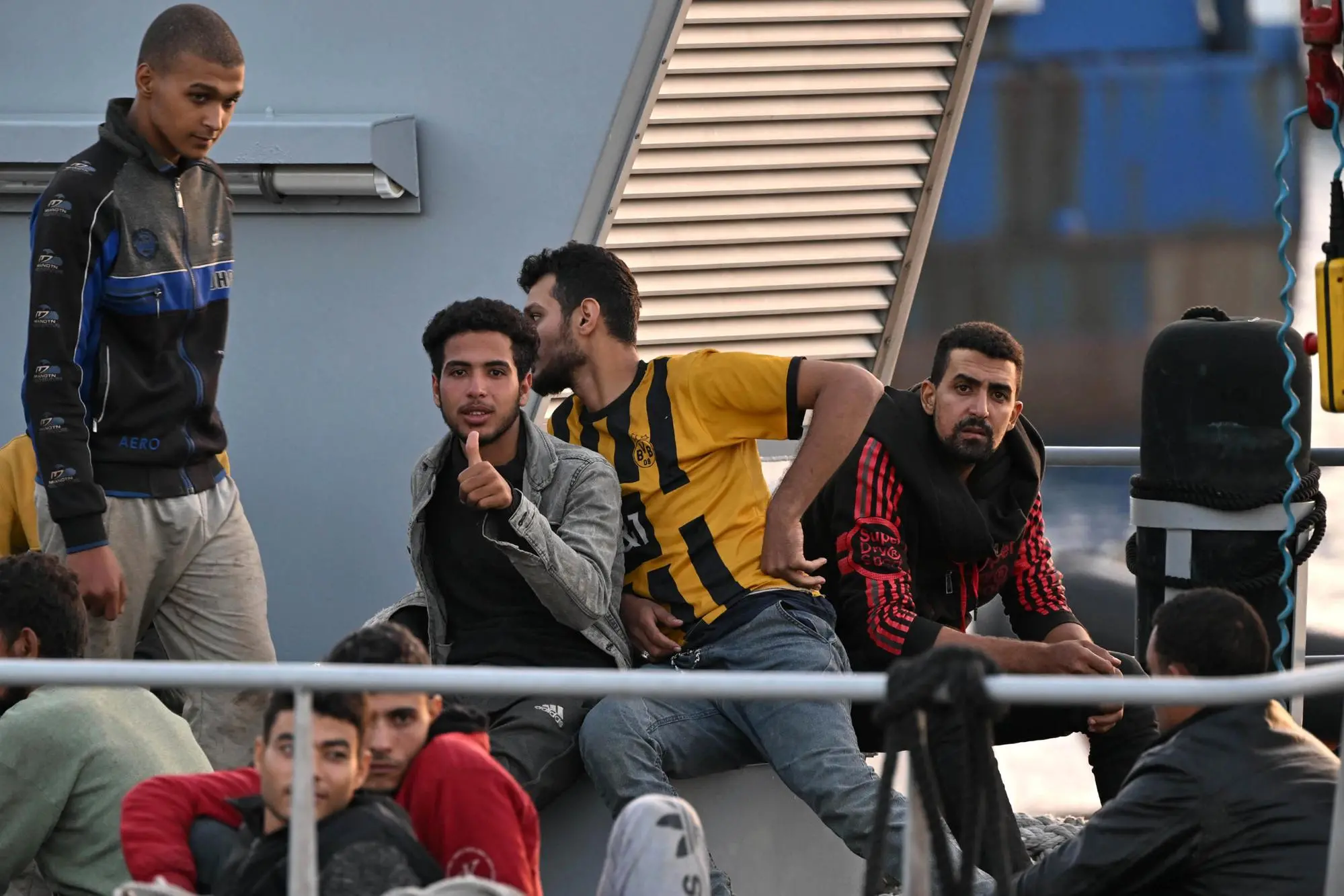 Migranti sbarcati in Italia (Ansa)