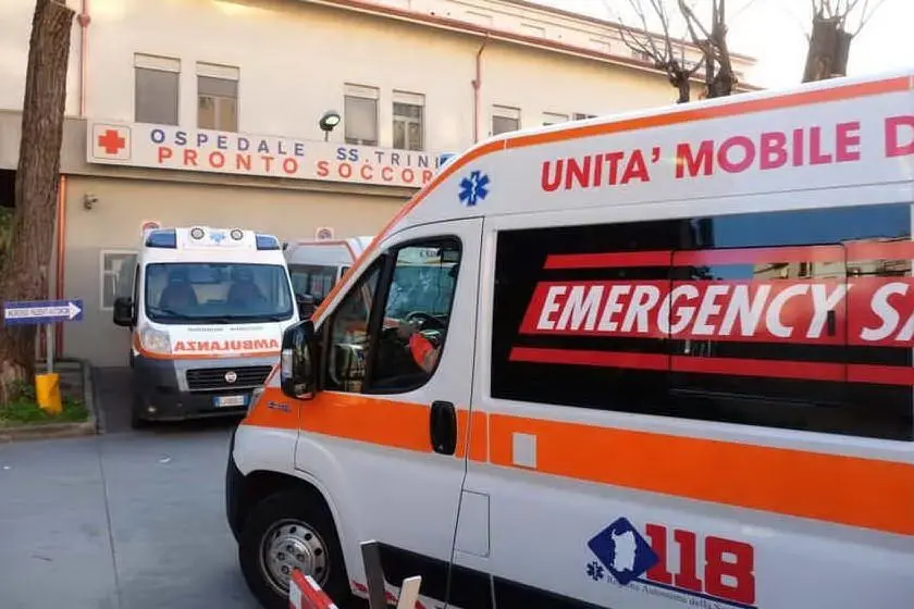 L'ospedale Ss Trinità (Archivio L'Unione Sarda - Ungari)