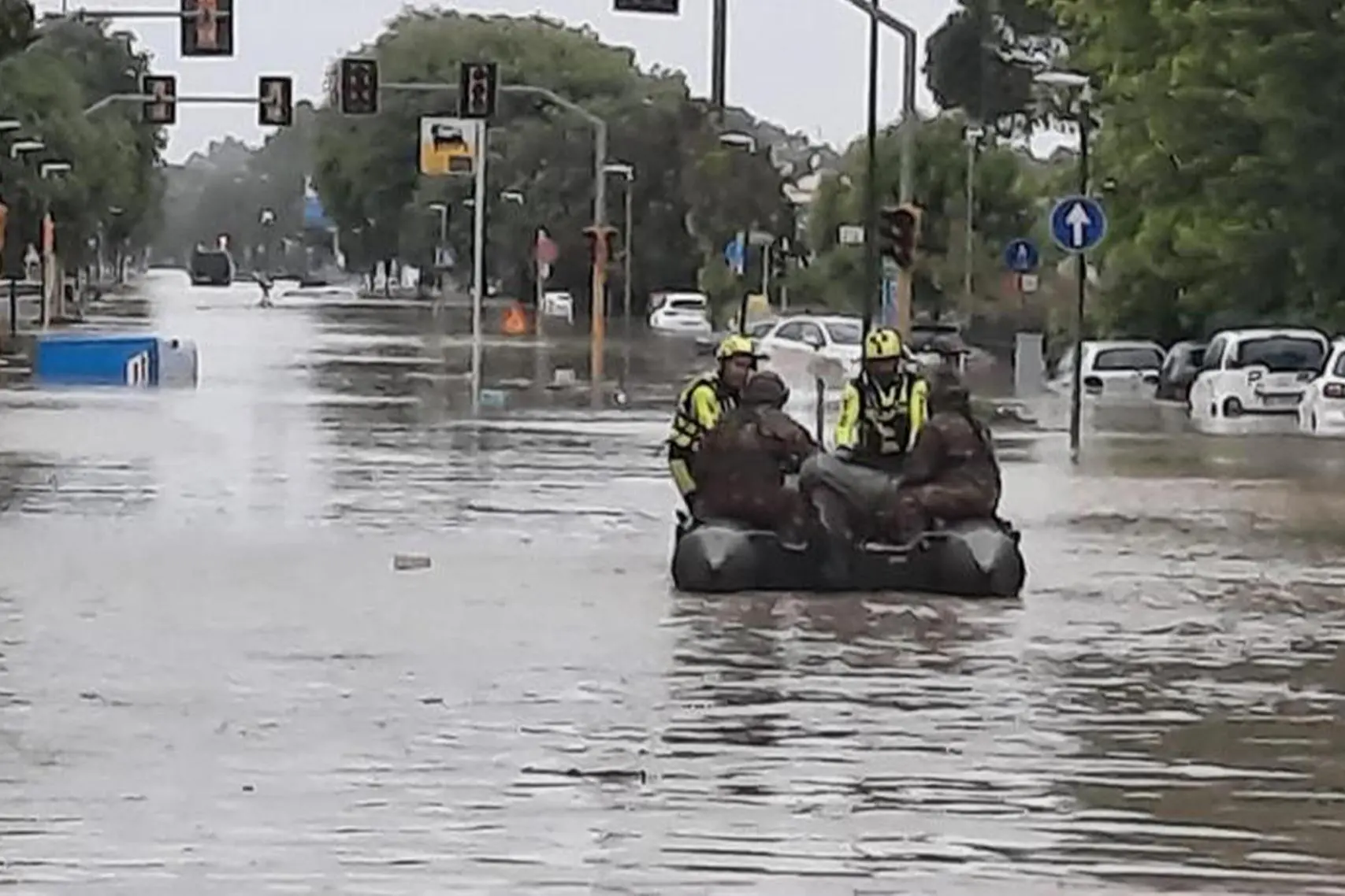 Emilia Romagna sconvolta dall'alluvione (Ansa)