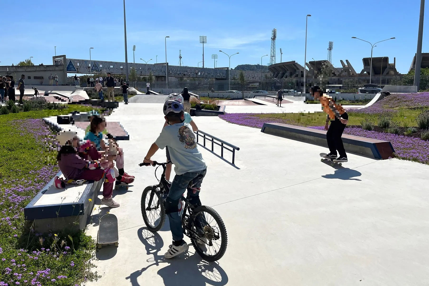 Il nuovo skatepark di Cagliari