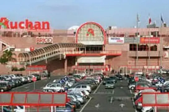 L'Auchan di Pirri (archivio L'Unione Sarda)