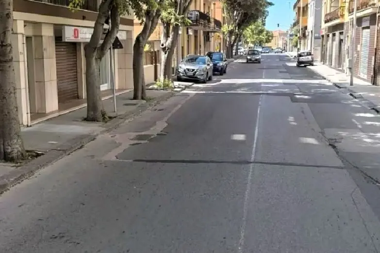 Via Sulcis a Sassari (foto M. Pala)