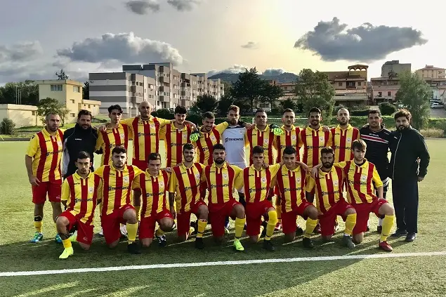 La squadra del San Nicola Ozieri (foto concessa dalla società)