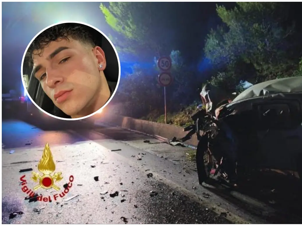 Il luogo dell'incidente, nel tondo Marco Contini