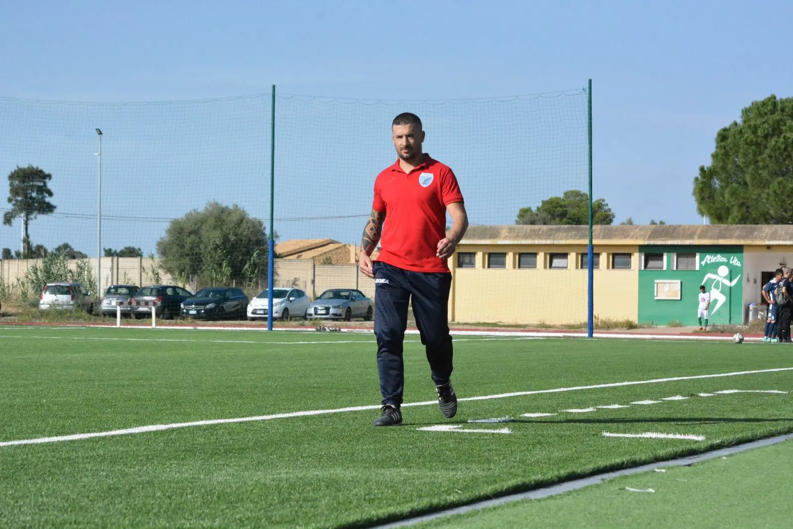 Tinti nuovo allenatore del Masainas. (Foto Scano)