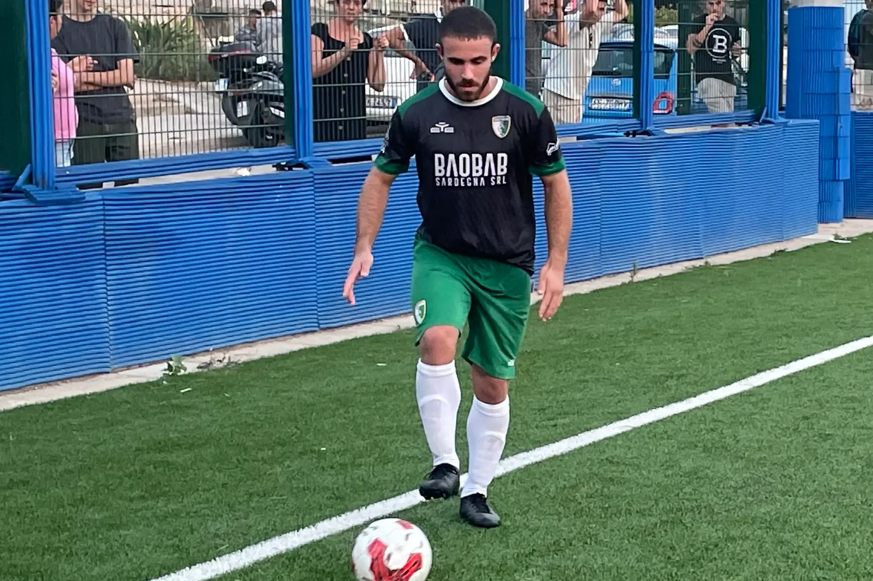 Filippo Littarru nella sua esperienza al Castiadas (foto Spignesi)