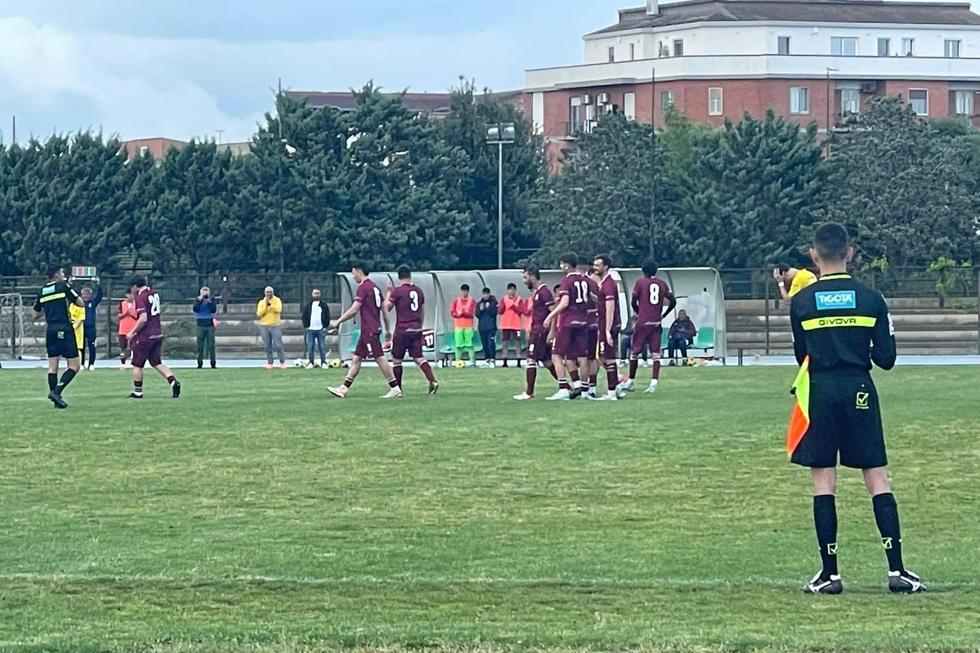 La festa del Selargius per la salvezza nell’ultima giornata di Promozione (foto Spignesi)