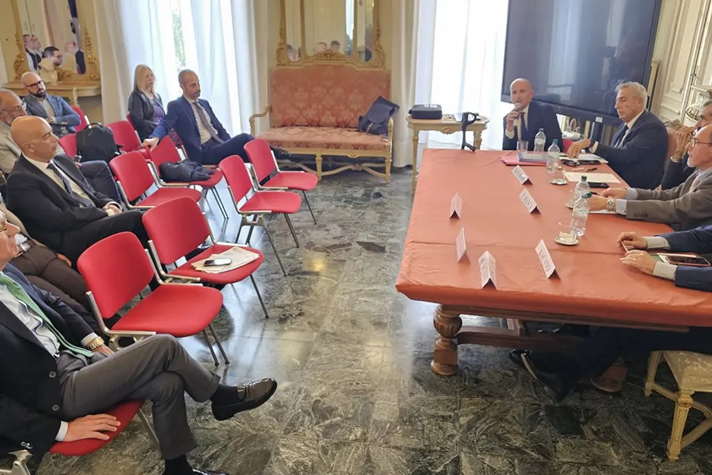L'incontro a Villa Mimosa