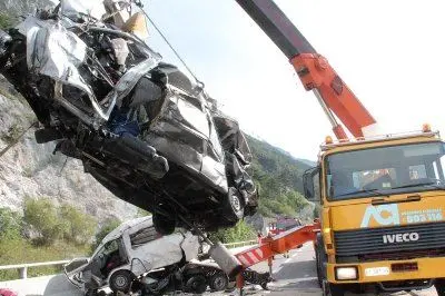 L'incidente sull'autostrada tra Ugovizza e Pontebba