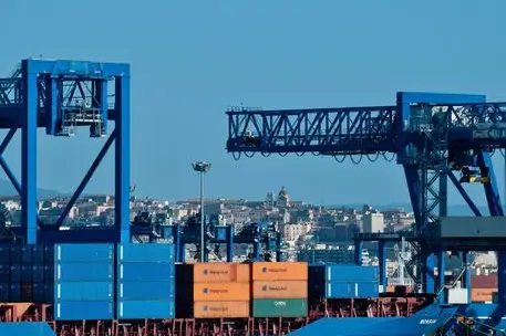 Porto canale a Cagliari (foto Ansa)
