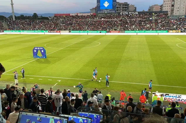 L’Unipol Domus, che stasera ospiterà Cagliari-Roma