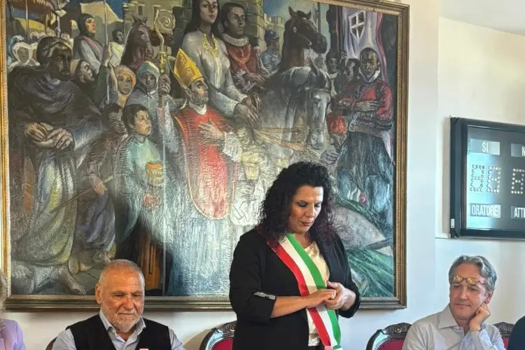 La sindaca di Castelsardo, Maria Lucia Tirotto (foto concessa)