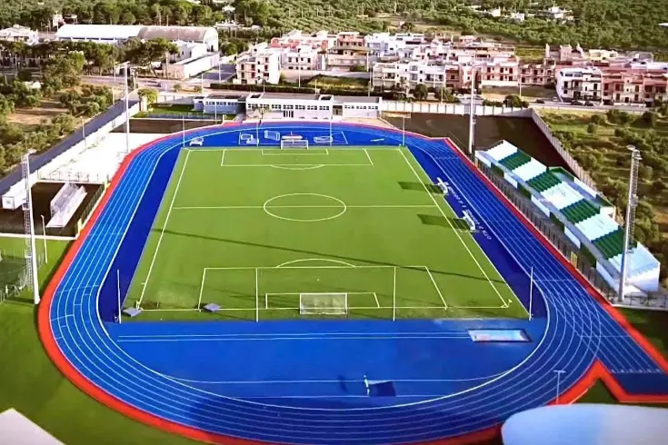 Impianto sportivo Walter Frau rendering (foto concessa)