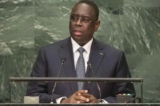 Il presidente senegalese Macky Sall