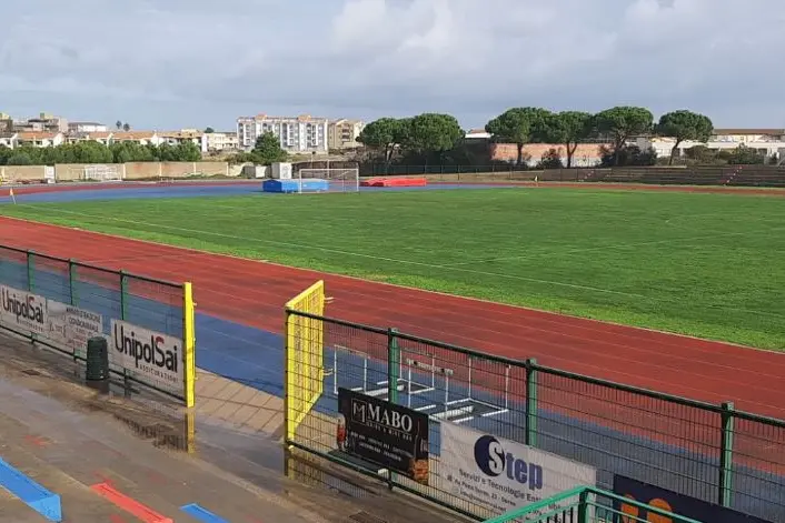 Campo da calcio di piazza Cagliari (foto Pala)